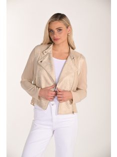 Frank Lyman Beige-Mintás Zippes Kabát-Blúz