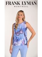 Frank Lyman Kék-Lila Mintás Ferran Blúz-50