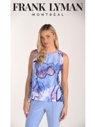 Frank Lyman Kék-Lila Mintás Ferran Blúz-50