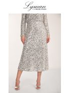 Frank Lyman Ezüst Flitteres Wenna Szoknya