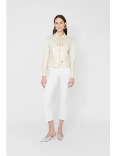 Frank Lyman Beige Gery Kabát
