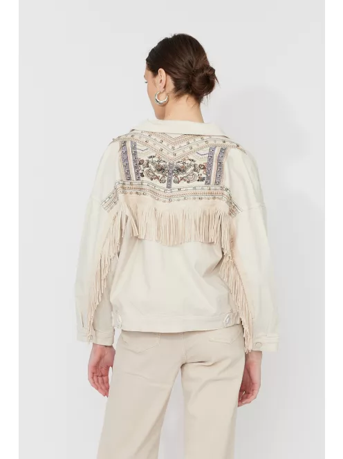 Frank Lyman Beige Milan Kabát