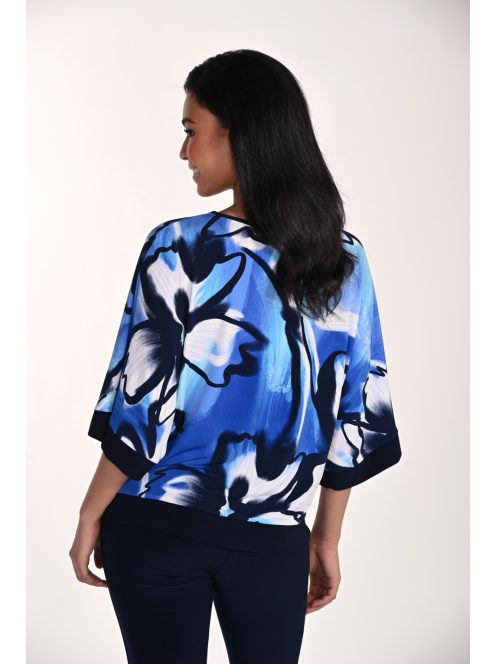 Frank Lyman Kék-Mintás Zemma Felső