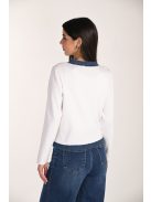 Frank Lyman Ekrü-Kék Galla Blézer