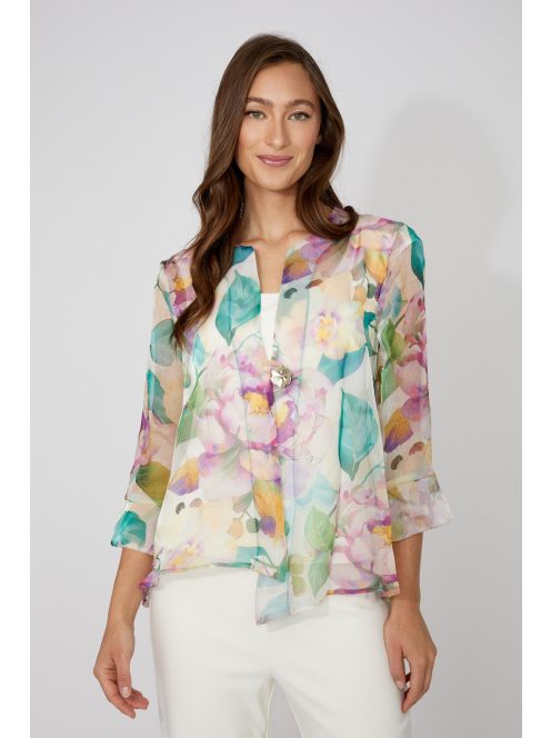 Frank Lyman Színes Mintás Delina Blézer