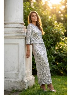 Frank Lyman Ezüst Flitteres Wenna Felső