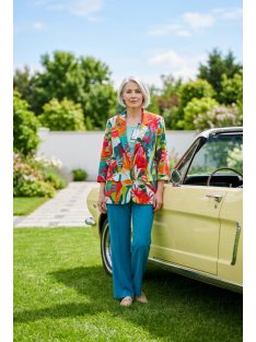 Frank Lyman Színes Tropical Blézer