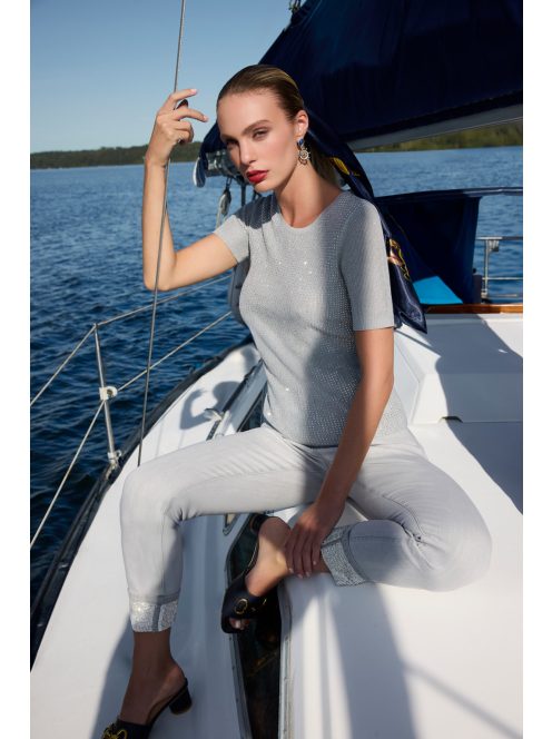 Frank Lyman Világos Szürke-Köves Bella Farmernadrág