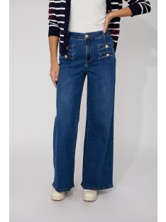 Frank Lyman Farmerkék Gombika Farmerrnadrág