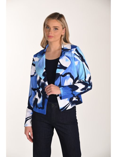 Frank Lyman Kék-Fehér Cilla Blézer