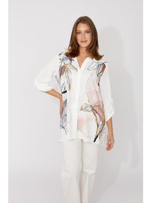 Frank Lyman Virágmintás Gombos Ing