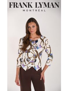 Frank Lyman Fehér-Lila Láncos Felső