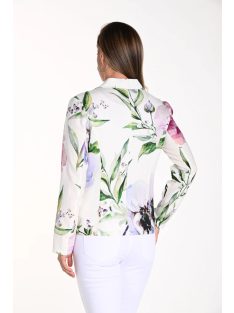 Frank Lyman Ekrü-Színes Mintás Blézer