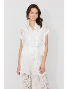 Frank Lyman Fehér Minna Csipke Ing