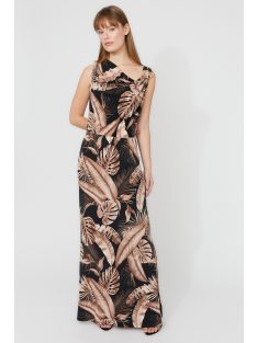 Frank Lyman Fekete-Bronz Virágos Ruha