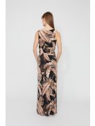 Frank Lyman Fekete-Bronz Virágos Ruha