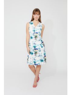 Frank Lyman Virágmintás Ujjatlan Ruha