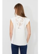 Frank Lyman Fehér-Csipkés Lollita Blúz