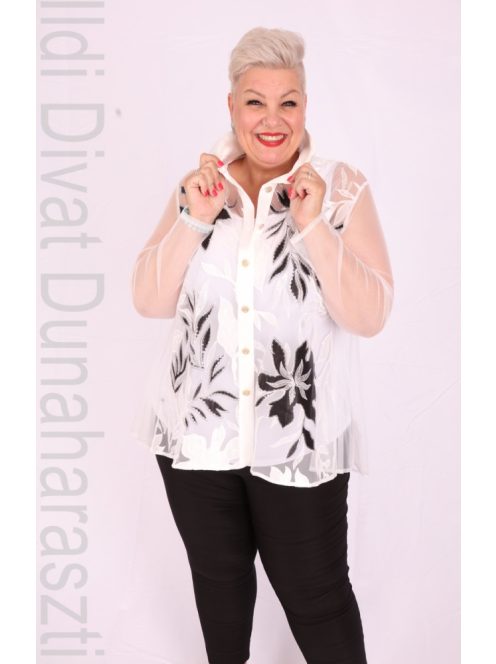 Frank Lyman Törtfehér-Fekete Melissa Ing-50