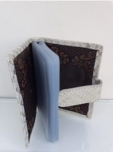 Via Arany-Ekrü Mintás Igazolványtartó