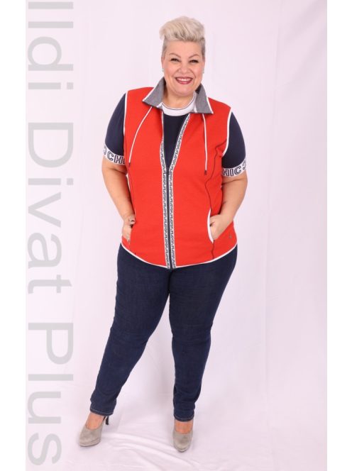 Joy Of Life Omana Piros Mellény-42