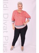 Joy Of Life Aszték Korall-Kék Blúz