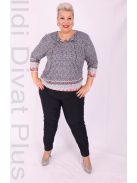 Joy Of Life Aszték Kék-Korall Blúz