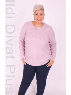 Joy Of Life Lila-Mintás Pulóver
