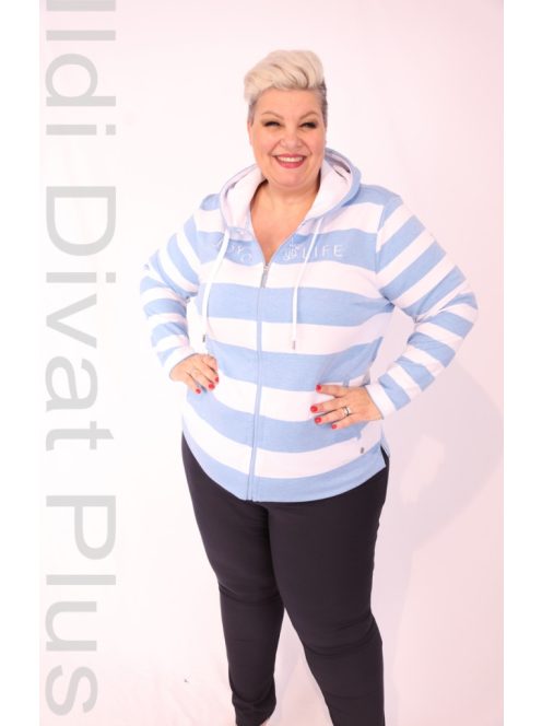 Joy Of Life Life Fehér-Kék Kardigán