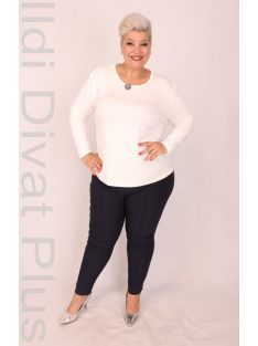 Joy Of Life Hajo Fehér Csavart Nyakú Felső