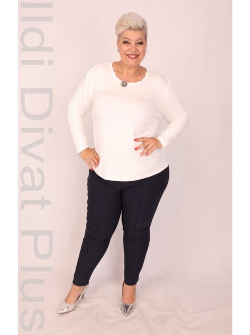 Joy Of Life Hajo Fehér Csavart Nyakú Felső