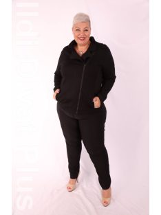 Joy Of Life Fekete Parka Kabát