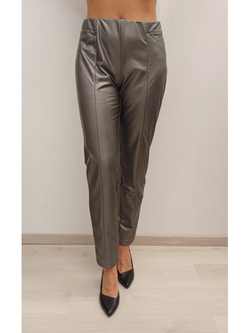 Joy Of Life Ezüst-Szürke Műbőr Nadrág