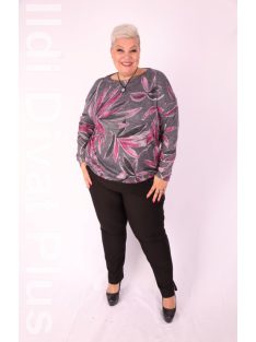 Joy Of Life Szürke-Pink Viola Felső
