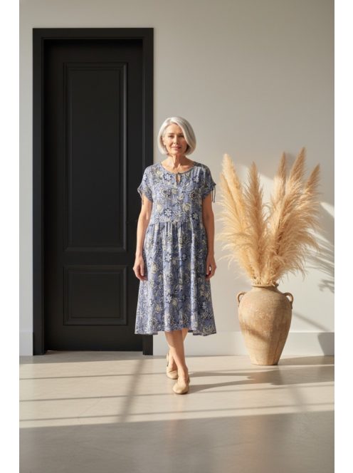 Joy Of Life Kék-Mintás Deran Ruha