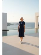 Joy Of Life Kék Galléros Sporty Ruha