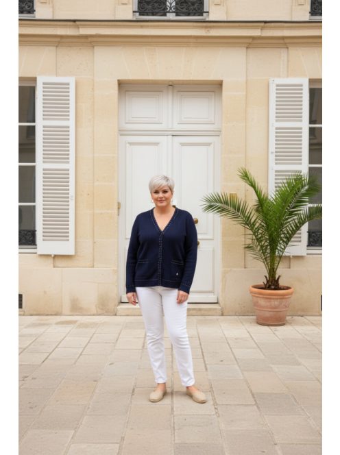 Joy Of Life Sötétkék Killi Kardigán