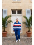 Joy Of Life Fehér-Kék-Piros Della Kardigán