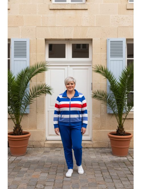 Joy Of Life Fehér-Kék-Piros Della Kardigán