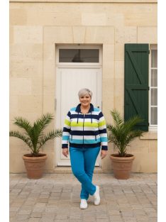 Joy Of Life Fehér-Kék-Zöld Della Kardigán