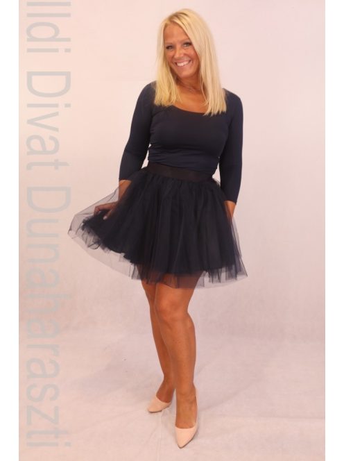 Kikiriki Sötétkék Mini Tüll Szoknya