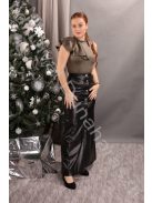 Kikiriki Khaki Fodros Vállú Body