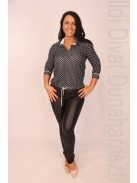 Limited Fekete Mintás Modena Blúz