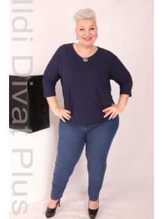 Livello Kék V nyakú Felső