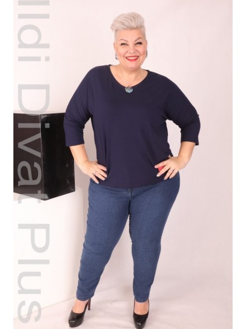 Livello Kék V nyakú Felső