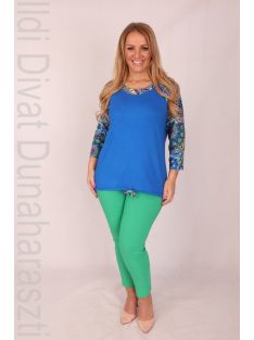 Livello Királykék-Mintás Felső