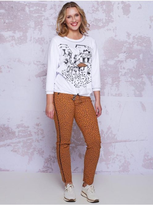 Livello Barna-Fekete Pöttyös Nadrág