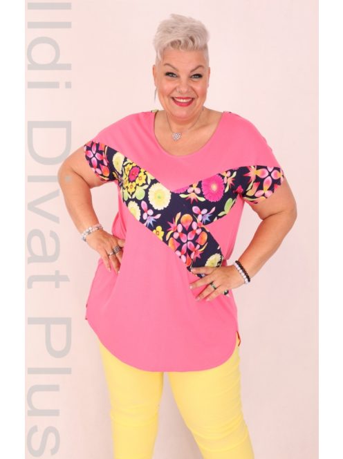 Livello Pink-Virágos Felső