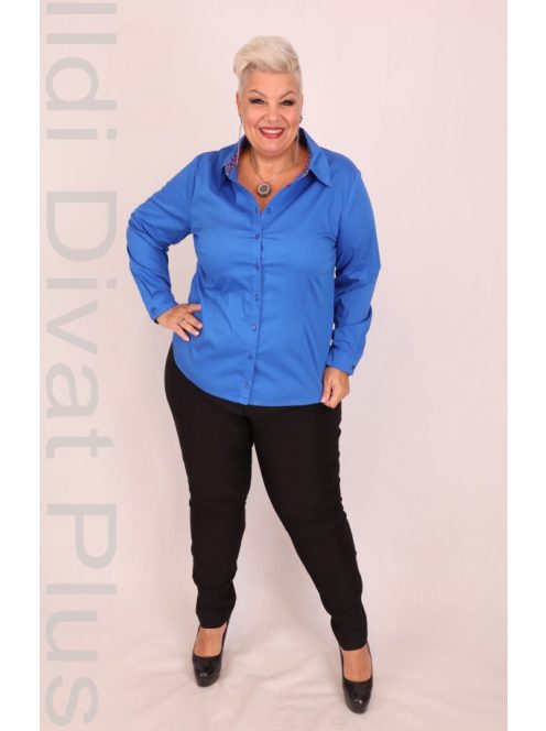 Livello Királykék Galléros Gombos Ing