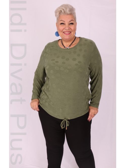 Livello Keki Pöttyös Kerek Nyakú Felső